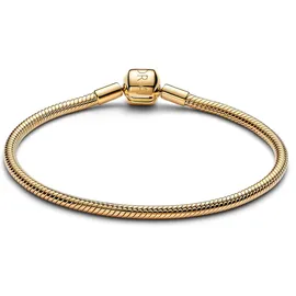 Pandora Moments Schlangen-Gliederarmband goldfarben 563390C00 Größe 17 cm
