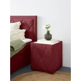 Home Affaire Nachtschrank Alfie 50 x 50 x 53 cm Rot