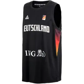 Peak Performance Basketballtrikot Deutschland 2025 Schwarz 3XL