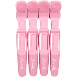 Mermade Hair Grip Clips Pink 4Stück