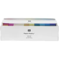 Rico Design Tape Set Mirror Rainbow 10 Stk. 1,5 cm x 5 m