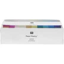 Rico Design Tape Set Mirror Rainbow 10 Stk. 1,5 cm x 5 m