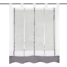 Home fashion Raffrollo KATHY 100 x 140 cm grau