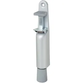 KWS 1032 Türfeststeller 30 mm Hub, abgerundet silberfarbig