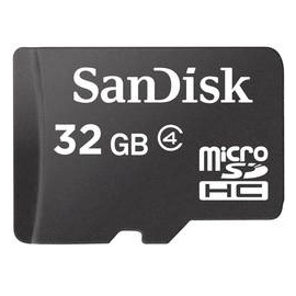SanDisk microSDHC Class 4 32 GB