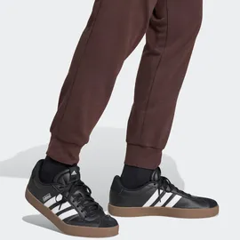 adidas Essentials Fleece regular tapered Joggers Shadow Brown S