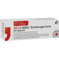 Zentiva Pharma GmbH DICLO-ADGC Schmerzgel forte 20 mg/g