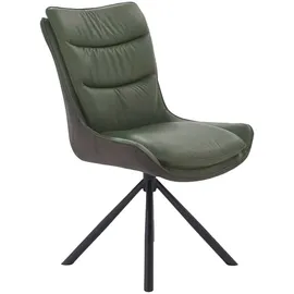 Jockenhöfer Drehstuhl Maurice Leder grün 2er Set