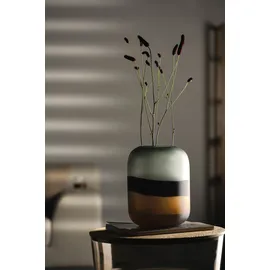 LEONARDO Dekovase LEONARDO "GK/Vase CORSO SABBIA", bunt (mehrfarbig), B:21cm H:25cm T:21cm, Glas, Vasen, aus Glas