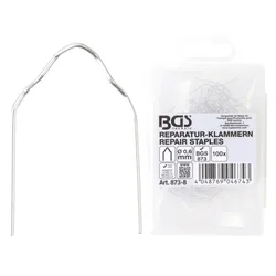 BGS Reparatur-Klammern | V-Form | Ø 0,6 mm | 100-tlg.