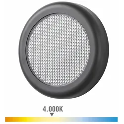 Wandleuchte Led 6W 450Lm 4000K Tageslicht Ip65 Ø14X2,8Cm Rund Edm