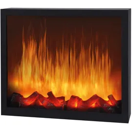 EDM Elektrokamin 41X25 cm Schwarz