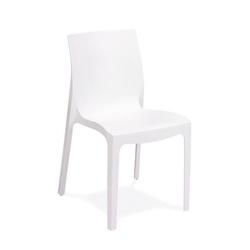 Stuhl Iris Muebles Romero Farbe Weiß