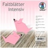 3145526 - Faltblätter Uni intensiv, rosa, ca. 15 x 15 cm, 65 g/qm, 100 Blatt, aus Plakatpapier, durchgefärbt, für kleine und große Origami Künstler, ideal für vielseitige Bastelarbeiten