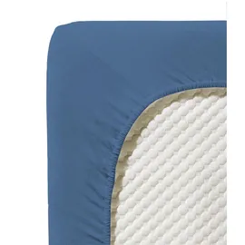 FLEURESSE Jenny C 001115 Single-Jersey 90 x 190 - 100 x 200 cm denim