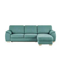 Smart Ecksofa Valencia ¦ türkis/petrol ¦ Maße (cm): B: H: 90 T: 173.0