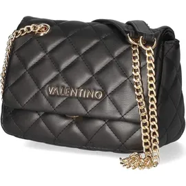 Valentino Ocarina Flap Bag Kunstleder Black/Gold