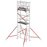 Altrex RS Tower 54 Aluminium Holz Plattform, 0,75x1,85m ohne Safe-Quick 6,8m AH