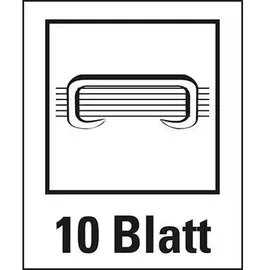 Leitz Heftgerät Mini WOW 55281036 max. 10Blatt blau