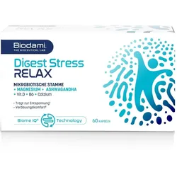 BIODAMI Digest Stress RELAX Darm Bakterienkul.+Ash 60 St