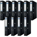 Donau Elektronik Donau Premium Ordner DIN A4 5 cm Schwarz 10 St.
