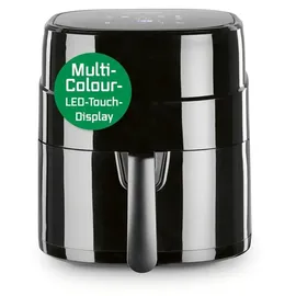 GOURMETmaxx Heißluftfritteuse 4,5L schwarz