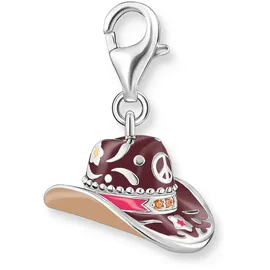 Thomas Sabo Charm Anhänger Cowboy-Hut mehrfarbig 2216-041-7