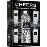 Three Sixty Vodka 3,0 l 37,5%vol. Geschenk-Onpack mit 4 Gläsern