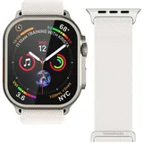 VONMÄHLEN Classic Nylon Loop Band Cremefarben