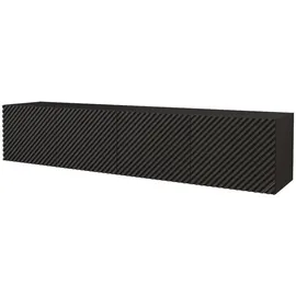 altdecor Zeno Lowboard 200 cm Schwarz Holz