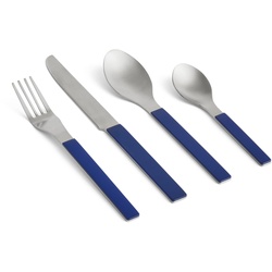 HAY - MVS Besteckset, dunkelblau (4er-Set)