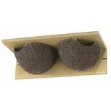 Cj Wildlife Nistkasten Doppelnest Mehlschwalbe Cancun, ca. B37,5/H11/T16 cm, Hellbraun, Grau