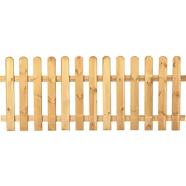Tetzner & Jentzsch Vorgartenzaun 200 x 80 cm Grün/Holz