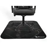 Arozzi Bodenschutzmatte Marmor Optik 116x116 cm Schwarz