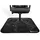 Arozzi Bodenschutzmatte Marmor Optik 116x116 cm Schwarz