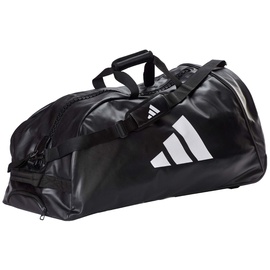 adidas Tasche Martial Arts schwarz-weiß , 80x40x37cm, Training, Sport, Freizeit