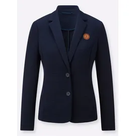 Casual Looks WITT WEIDEN Jersey-Blazer in marine | Gr.: 38