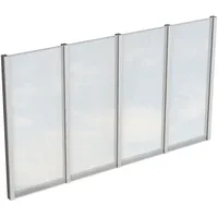 SKANHOLZ Skan Holz Seitenwände aus Polycarbonat, freistehend