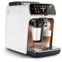 Philips Kaffeevollautomat EP5443/70 5400 Series, 12 Kaffeespezialitäten, mit LatteGo-Milchsystem und TFT-Display weiß