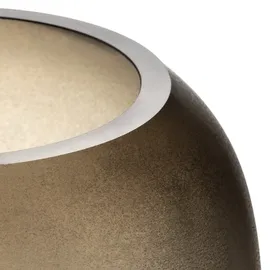 LEONARDO TROGOLO", "Vase andere Graubraun