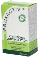 PRIMROSE Primactiv - Attention & Concentration Capsule(S) 60 pc(s)