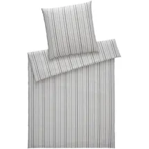 ELEGANTE Paula Gestreift Multi/Natur 135 x 200 cm + 80 x 80 cm