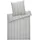ELEGANTE Paula Gestreift Multi/Natur 135 x 200 cm + 80 x 80 cm