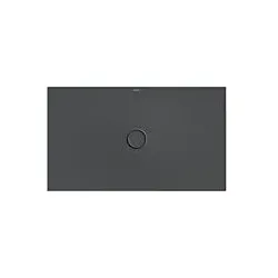 Bette BetteFloor Duschfläche 1672-400PLUS 120x70cm, Glasur, raven