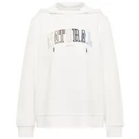Cecil Hoodie mit Wording Vanilla White L