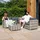 MONSTER SHOP Rattan Modular Gartenmöbel 6-tlg. grau