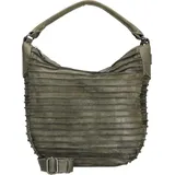 Freds Bruder Riffeltier Beuteltasche Leder Olive Green