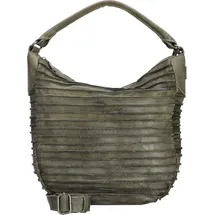 Freds Bruder Riffeltier Beuteltasche Leder Olive Green