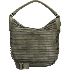 Freds Bruder Riffeltier Beuteltasche Leder Olive Green