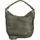 Freds Bruder Riffeltier Beuteltasche Leder Olive Green